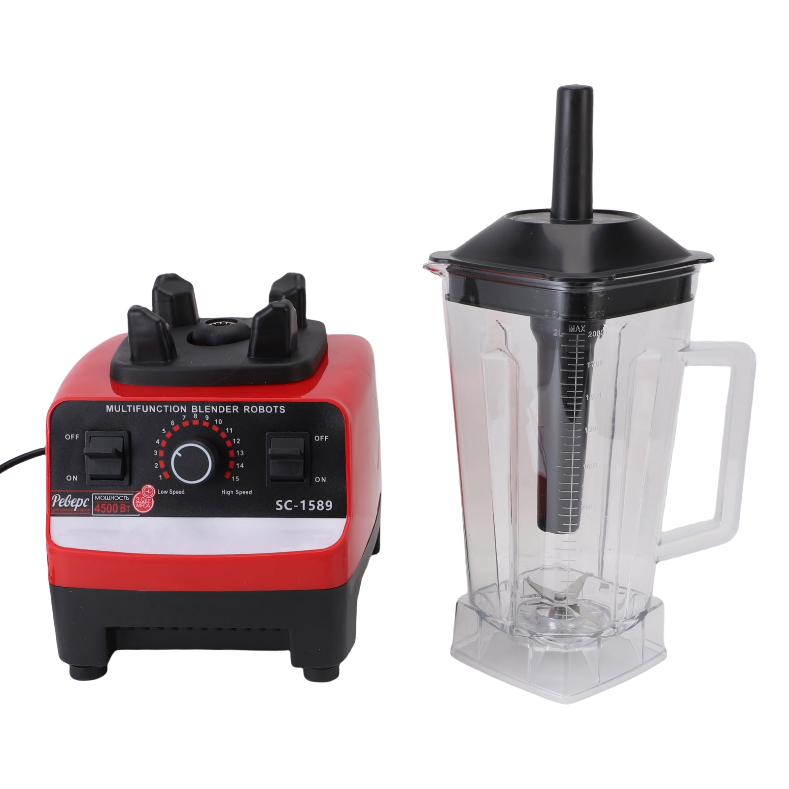 Countertop Blender, Practical Detachable Powerful Blender  for Shakes