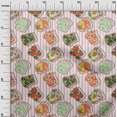 thumbnail image 2 of oneOone Rayon Light Pink Fabric Food Sewing Craft Projects Fabric Prints By Yard 56 Inch Wide, 2 of 3
