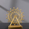 thumbnail image 1 of European Creative Metal Crafts Iron Ferris Wheel Model Decorations Home Wine Cabinet Porch Decoration, 1 of 7