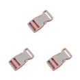 thumbnail image 2 of maskred 10pack/lot Versatile Release Buckle Strap For Various Buckle Applications Multi-Color ABS Clasp Belt Buckles Hook Buckle golden yellow 3Set, 2 of 6