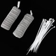 thumbnail image 4 of Stainless Steel Lint Traps, Washer Hose Filter, Durable With 24Pcs Cable Ties For Washing Machine Hotel, 4 of 8