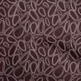thumbnail image 1 of oneOone Velvet Chocolate Brown Fabric Abstract Circle Sewing Craft Projects Fabric Prints By Yard 58 Inch Wide, 1 of 4