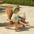 thumbnail image 5 of KidKraft Wooden Adirondack Children's Outdoor Chair, Kid's Patio Furniture, Honey, Gift for Ages 3-8 21.5 x 19.2 x 24.5, 5 of 5