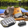 thumbnail image 2 of Plastic Tackle Box Organizer Clear Transparent Double-Sided Transparent Fly Box Fly Fishing Box Double-Faced Fishing Tackle Box Sequin Box Fishhook Box Fishing Tackle Box, 2 of 9
