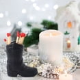 thumbnail image 4 of Cowboy Boots Match With Striker - Home Ceramic Boots Decor Beautiful Small Cute Western Decor Mini For Bathroom Bedroom, 4 of 7