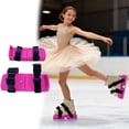 thumbnail image 1 of TwoinOne Ice Skates for Toddlers Adjustable Double with Hook and Loop Straps for Winter Outdoor Training Shoes Beginner Lightweight and Steel Platform 2PCS, 1 of 3