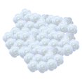 thumbnail image 4 of GROWTH TANK Mini Artificial Rose Heads Stemless Flower Heads for Table Home Decoration White, 4 of 8