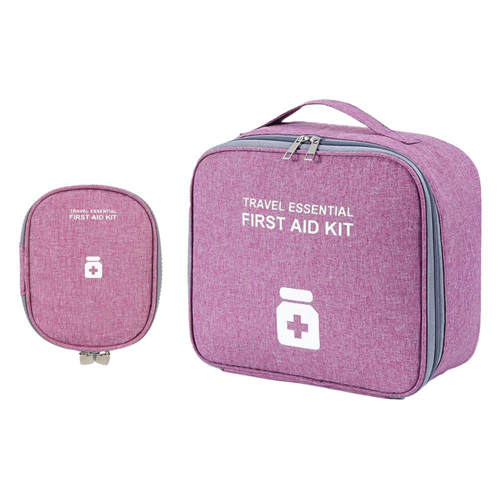 Empty First Aid Bags, Travel Medicine Bag, Medical Supplies Organizer Bag, Portable Kit for Traveling, Car, Home