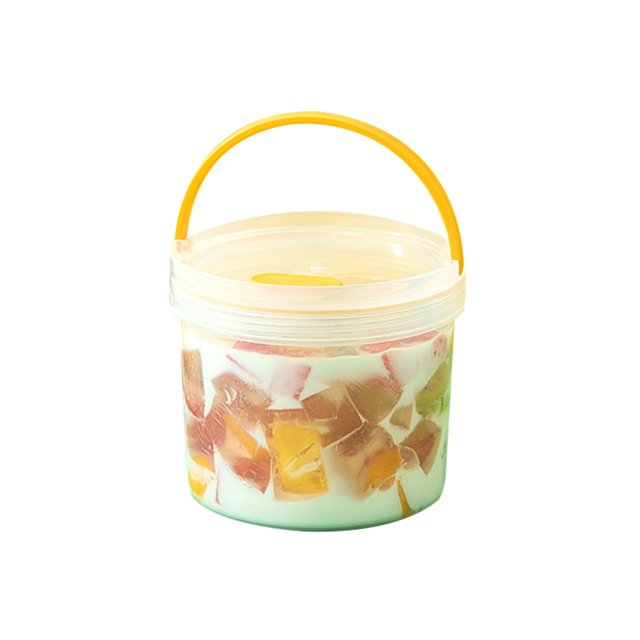 TIELUTT Leakproof Portable Food Storage Container with Handle Airtight Kitchen Pantry Kitchen Storage Vegetable Containers for Refrigerator Smell Proof Container Container Leftover Storage Container