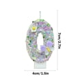 thumbnail image 3 of Vaidha Digital Birthday Candle Cake Decoration First Birthday Celebration Party Candle Flower, 3 of 6