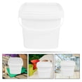 thumbnail image 3 of SHISUYAN Seau d'Eau Réutilisable Seau Polyvalent avec Couvercle Contenant de Stockage d'Eau pour la Maison (2 L), 3 of 8