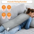 thumbnail image 2 of Household Multi-Function Heating Pad for Warming Blanket Use, 9-Temperature Control with Timing Function for Office and Home, Soft and Flame Retardant Material for Safety, 2 of 7