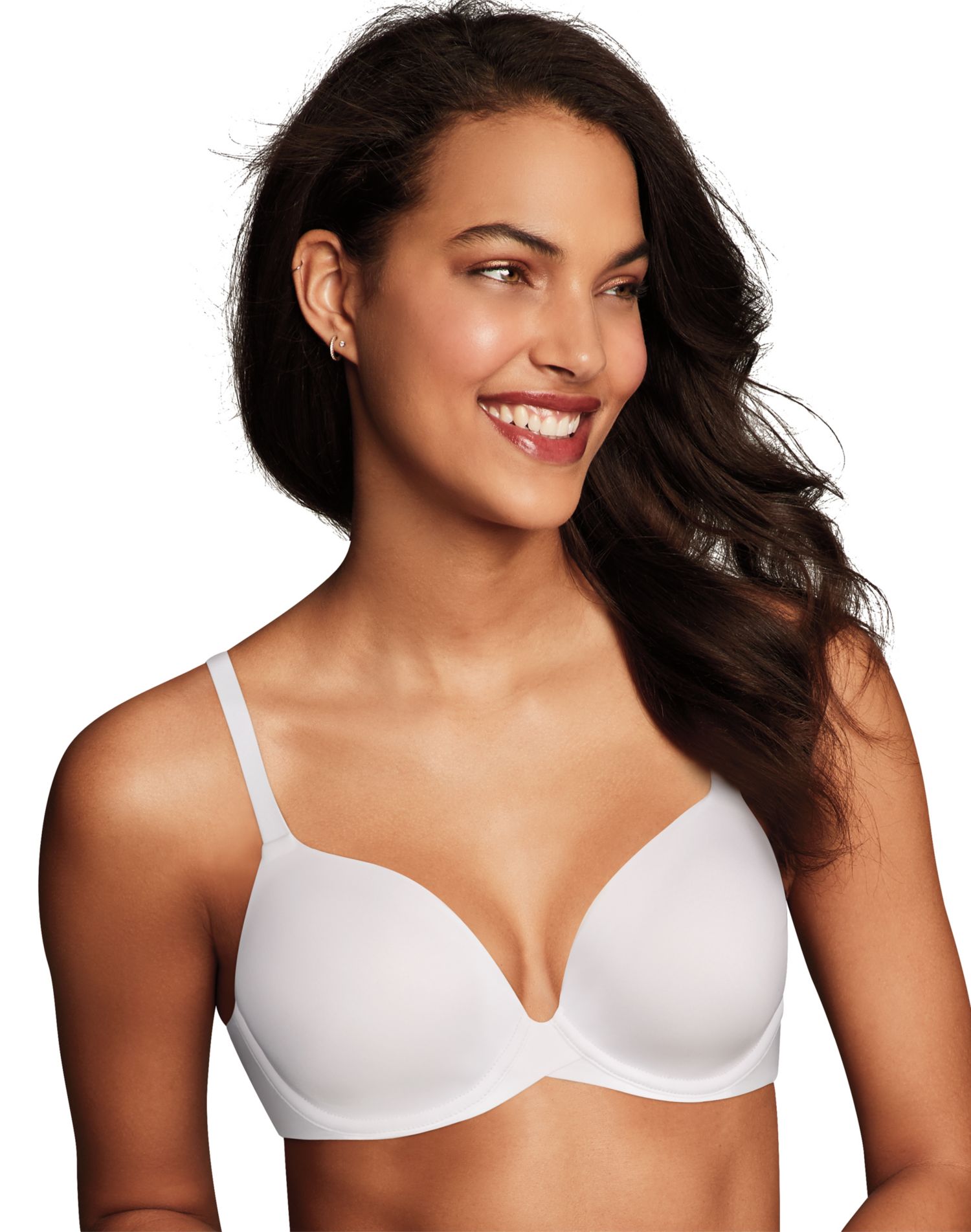 Maidenform Soutien-Gorge à Armatures Demi Ajusté One Fabulous Fit 2.0 pour Femmes, 38C, Blanc