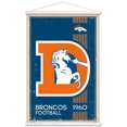 thumbnail image 1 of NFL Denver Broncos - Retro Logo 14 Wall Poster, 22.375" x 34", 1 of 5