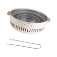 thumbnail image 4 of koolsoo Barbecue au Charbon de Bois, Réchaud de Camping, Grill Extérieur pour Plage, Intérieur avec Grille, 4 of 9