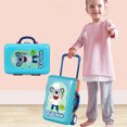 thumbnail image 3 of Children Suitcase Playset Simulated Pretend Play Cosmetic Toy Kids Toy Tool Set, 3 of 10