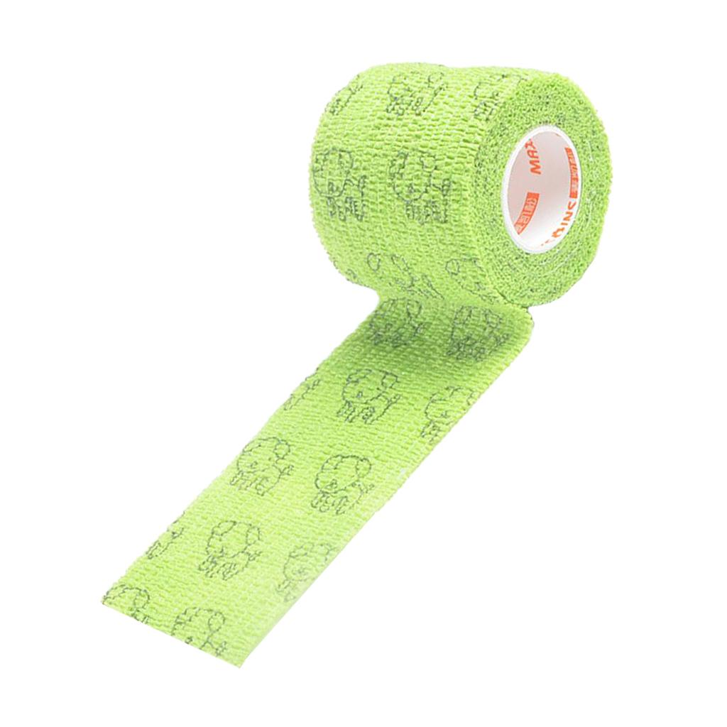 TISHITA Elastic Non Woven Self Adhesive Cohesive Wrap Bandage Tape 2 Inch Green