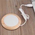 thumbnail image 4 of EGNMCR Tasses USB Coussin Chauffant pour Tasse Coussin Chauffant pour Tasse à Café Coussin Isolant Thermostatique Tasse Chaude, 4 of 6