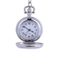 thumbnail image 5 of WIFKLSIIPG Featured Couple Pocket Watch Silver Groove Versatile Clothing Chain Pocket Watch, 5 of 5