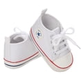 thumbnail image 3 of Fortune Baby Patchwork Canvas Shoes Anti-Slip Sole Flat Sneakers First Walkers, 3 of 8
