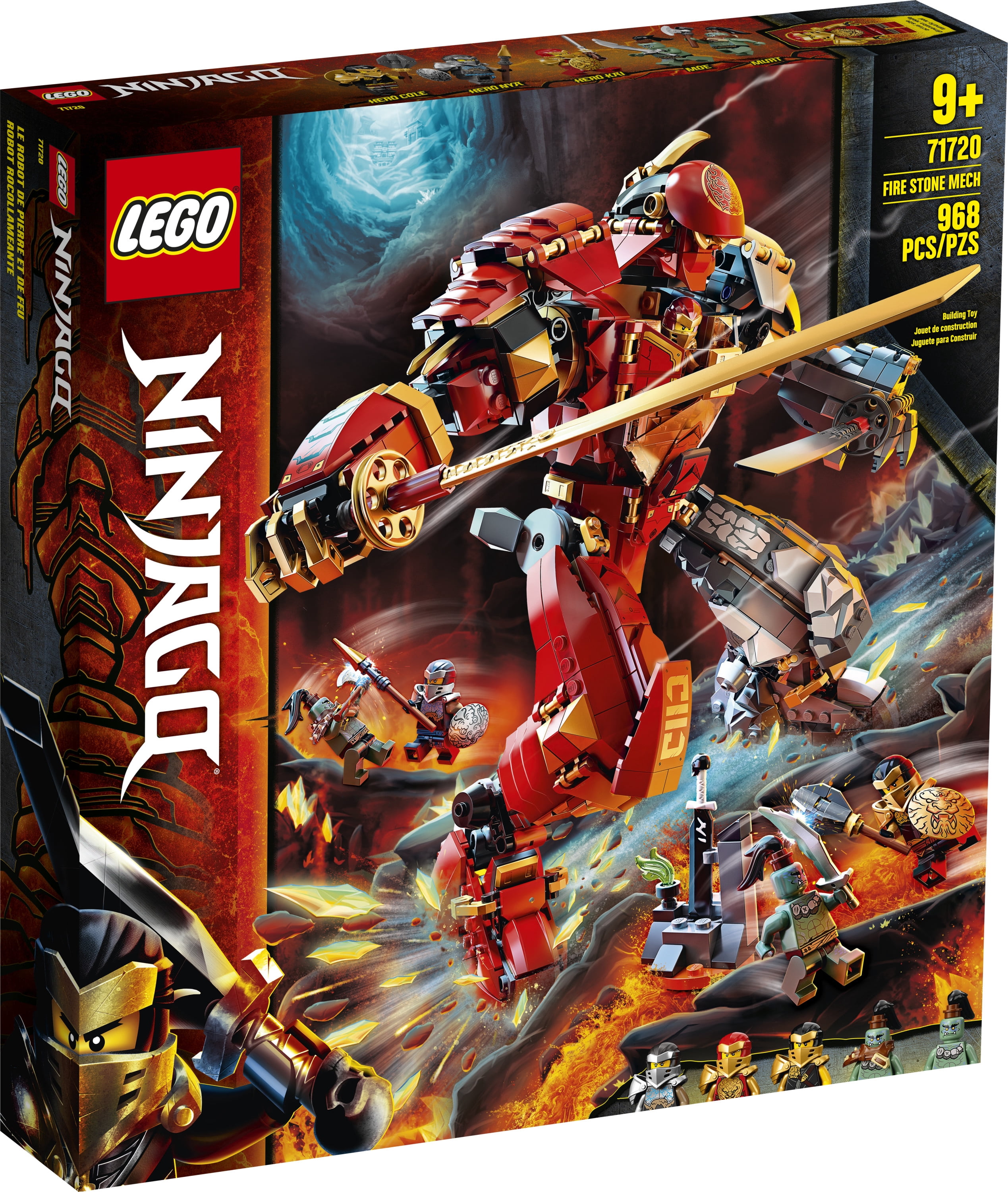 LEGO Ninjago Fire Stone Mech 71720 - Walmart.ca
