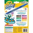 thumbnail image 2 of Crayola Clicks Retractable Markers 10 Count, 2 of 5