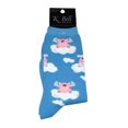 thumbnail image 1 of K. Bell Chaussettes en Mélange de Coton pour Femmes, 9-11, Bleu, 1 of 1