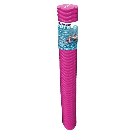 Bluescape Nouille de piscine Deluxe – Rose vif | Mousse NBR triple trempage | 46 po