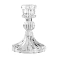 thumbnail image 2 of French Relief Glass Candlestick With Medieval High Tables Atmospheres Candlestick Home Dining Room Decoration, 2 of 6