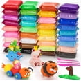 thumbnail image 1 of Fuebueo DIY Model Magic Clay 12 Colors Magic Air Dry Ultra Light Clay, Safe & Non-Toxic, Great Gift for Children, 1 of 9