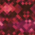 thumbnail image 1 of Ahgly Company Tapis d'Intérieur Lavable à la Machine, Carré, Transitionnel, Rouge Brique de Feu, Tapis de Zone, 8 Pieds Carré, 1 of 7