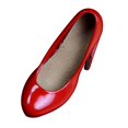 thumbnail image 4 of KLKCMS 1/6 Scale Figure Pointed Toe Pumps Shoes Cosplay Retro Miniature Soldier Costume red B, 4 of 9