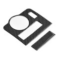 thumbnail image 2 of 2Pcs Fibre de Carbone Cadre de Commutateur de Phare Ajustement pour Ford Mustang 2009-2013, 2 of 13