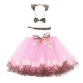 thumbnail image 1 of XDZJLR Girls Skirt New Double Mesh Tutu Animal Series Show Dress Performance Party Shortie, 1 of 2