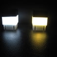 thumbnail image 4 of Solar Fence Post Lights Outdoor Waterproof Solar Powered Outdoor Led Square Fence Light Garden Post Lamp Post Lights Outdoor Solar Powered Sogrand Solar Lamp Post Lights Outdoor Waterproof, 4 of 7