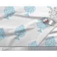 thumbnail image 3 of Soimoi Poly Georgette Fabric Tree Block Print Sewing Fabric Yard 42 Inch Wide, 3 of 3