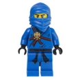 thumbnail image 1 of Jay Blue Ninja Lego Ninjago Minifigure, 1 of 1