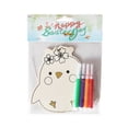 thumbnail image 1 of Arts & Crafts DIY Toys Easter Wooden Drawing Board for Kids Painting Coloring Craft Decoration Featuring Easter Rabbit Craft Project, 1 of 3