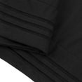 thumbnail image 3 of Microfiber Pillowcases 2 Pcs with Embroidery Zipper Closure Black King, 3 of 7
