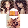 thumbnail image 3 of 1 Set Hair Roller Long-time Service Powerful Function Useful Helper Curlers Unique Design Hairdressing Curler for Long hair Pink+Orange, 3 of 7