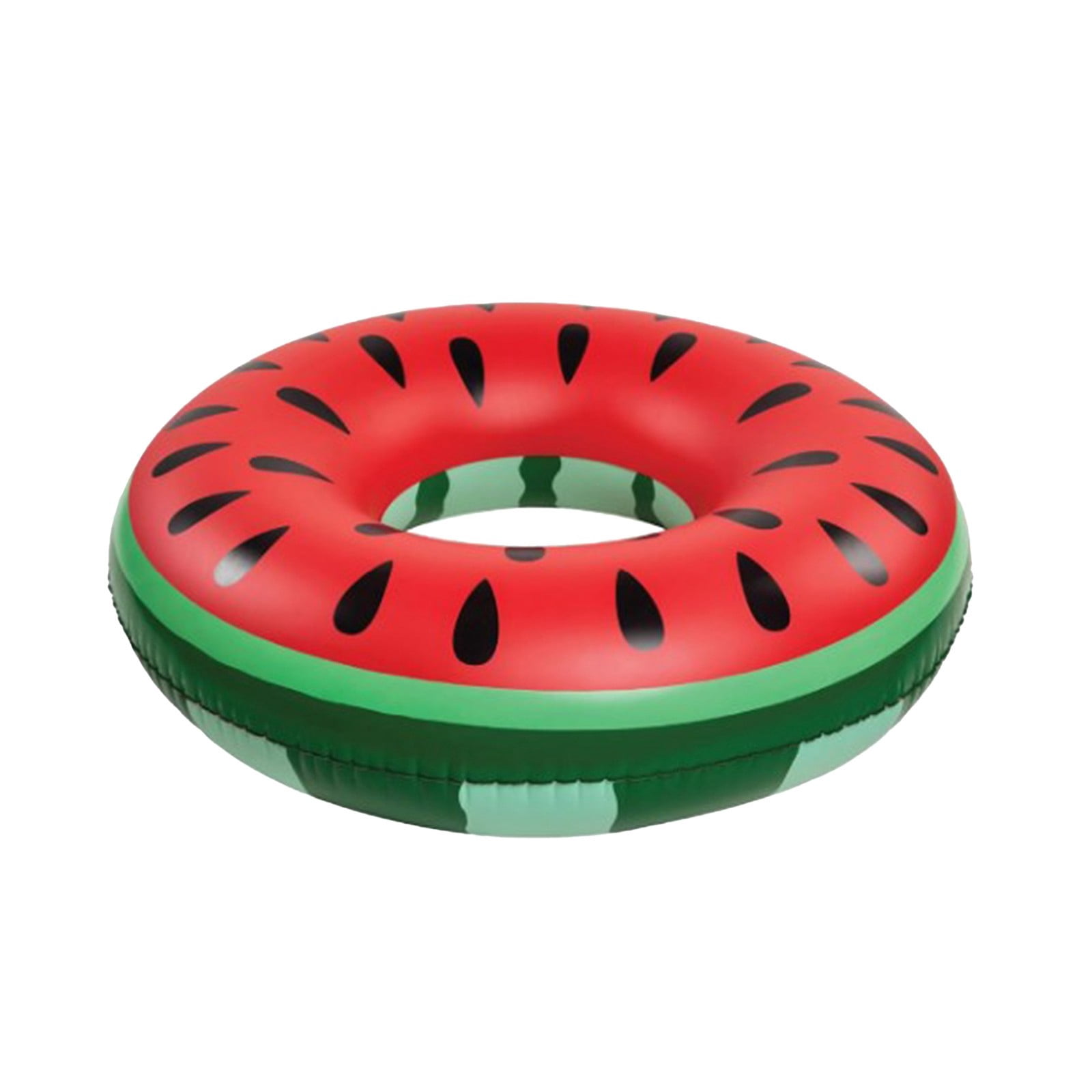 Flotteur Pastèque Gonflable 80 Cm – Anneau De Natation Réaliste, PVC Résistant, Pour Piscine, Plage, Fête Estivale, 2 Pièces