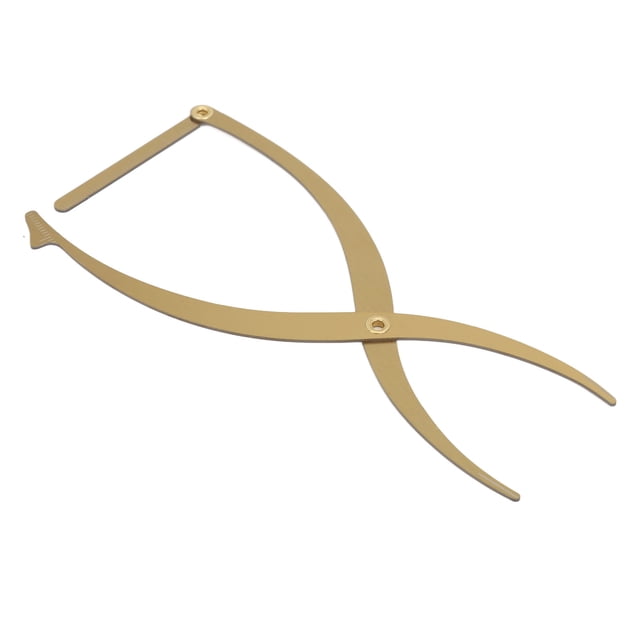 Pochoir à Sourcils, Règle de Maquillage en Acier Inoxydable, Outil de Mesure pour Microblading, Positionnement Permanent à 3 Points, Outil de Mesure Symétrique pour Sourcils