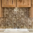 thumbnail image 2 of Fasade 18in x 24in Backsplash Panel 5 Pack Monaco Bermuda Bronze, 2 of 5