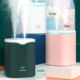 thumbnail image 2 of 2L Double Spray Humidifiers With Led Light Cool Mist Auto Shut-Off Humidifier Portable Desk Humidifiers For Bedroom Home Baby Room, 2 of 7