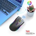thumbnail image 3 of Cordless Gaming Mouse, 800 To 4800 DPI Speed Ultra Slim Gaming Mice, RGB Backlit High Performance Portable Mouse For Home School Travel, 3 of 8