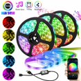 thumbnail image 1 of LED Strip Lights TV LED BackLight RGB LED Strip USB Powered APP Control Sync to Music  Bias Lighting  5050 RGB for Android iOS(2 Meter), 1 of 8