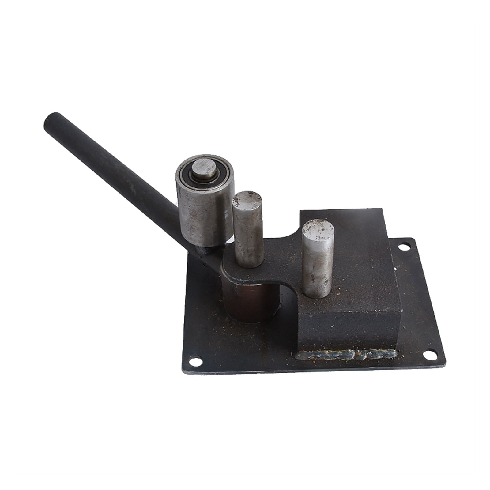 Heavy Duty Manual Rebar Bender – 4-14mm Steel Rod Bending Tool, Portable Deformed Rod Folding Machine For Construction Sites, 12 Lbs
