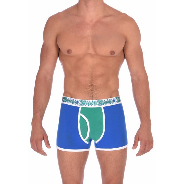 Ginch Gonch Mens Trunk In Blue Lagoon