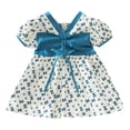 thumbnail image 1 of Cathalem Robes Élégantes pour Filles Robe Moulante Robes Décontractées, Bleu 100, 1 of 5