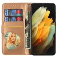 thumbnail image 3 of Étui pour FOXDOCK Google Pixel 7, Étui Portefeuille à Paillettes avec Fermeture Éclair et Courte Dragonne, 3 of 4